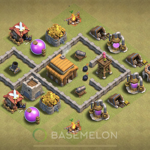 Best TH3 War Base Layouts for COC Clash of Clans 2025 