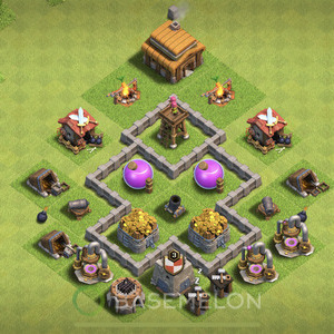 Best TH3 Farm Base Layouts for COC Clash of Clans 