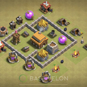 Best TH3 War Base Layouts for COC Clash of Clans 2025 