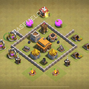 Best TH3 War Base Layouts for COC Clash of Clans 2025 