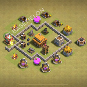 Best TH3 War Base Layouts for COC Clash of Clans 2025 