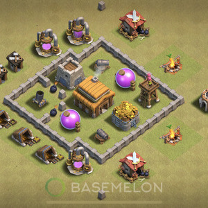Best TH3 War Base Layouts for COC Clash of Clans 2025 